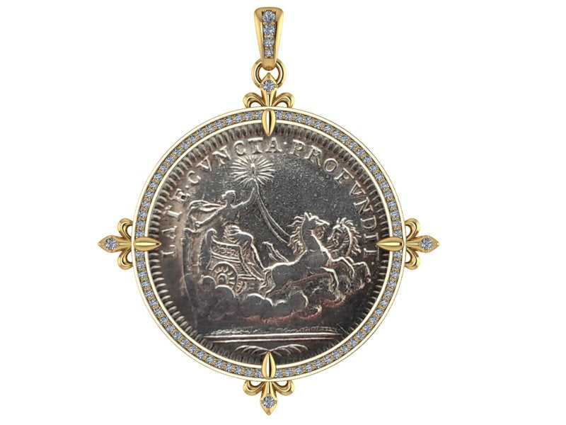 French Louis XV Aurora Pendant (col-025)
