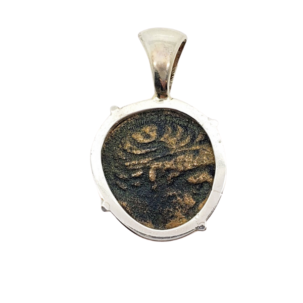 Greek Philip II ancient coin pendant back