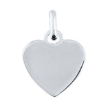 Sterling silver charm very heavy weight can be engraved